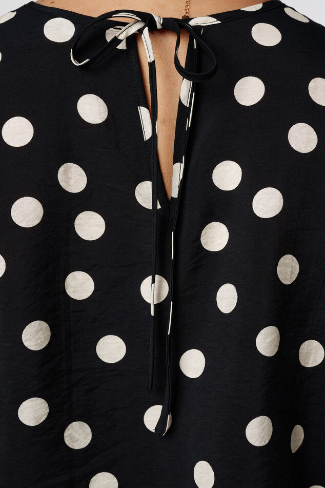 Blouse met stippen image number 6