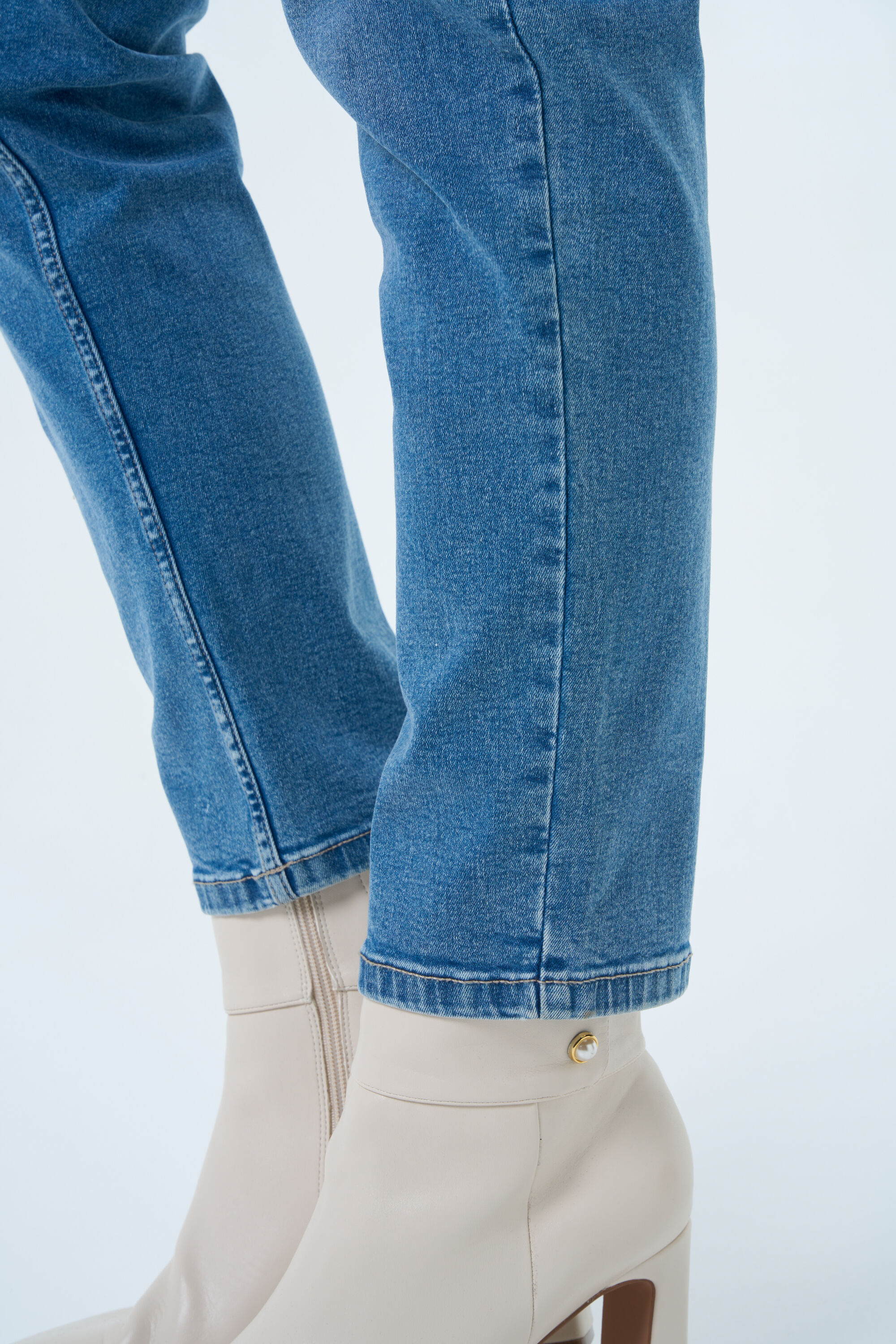 Loose leg jeans ROSE image number 5