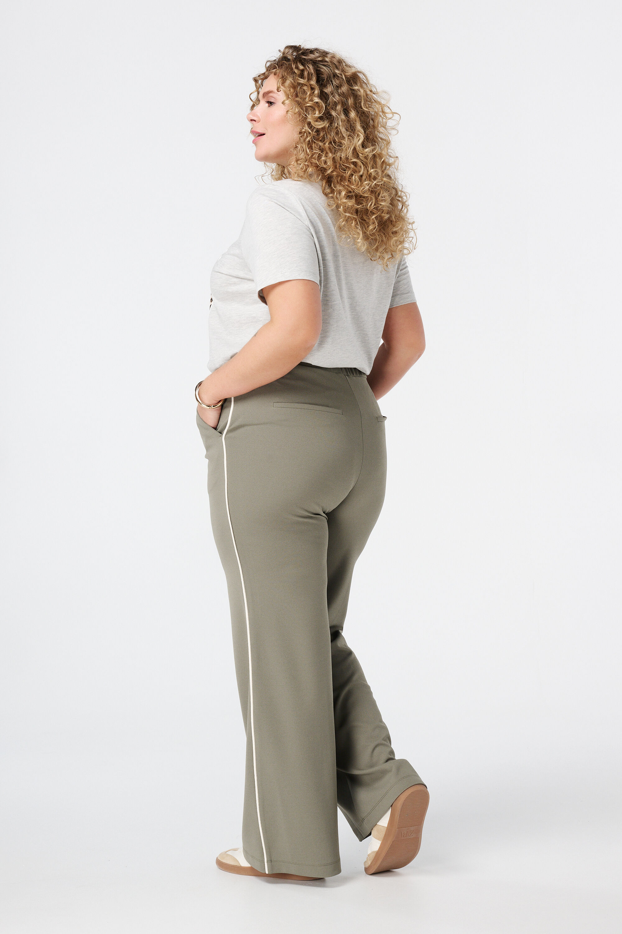 Broek met siernaden image number 3