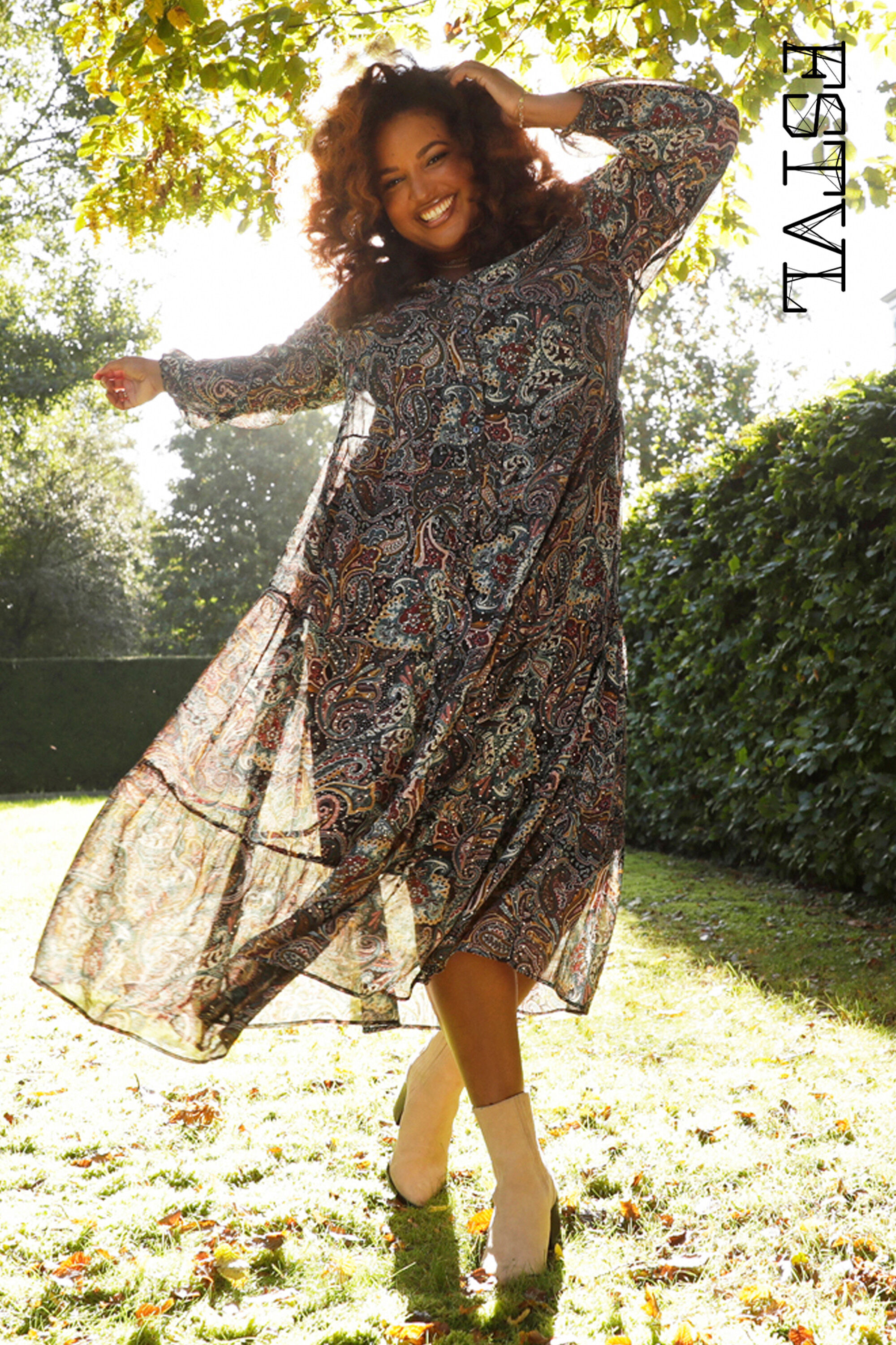 Robe longue cachemire on sale