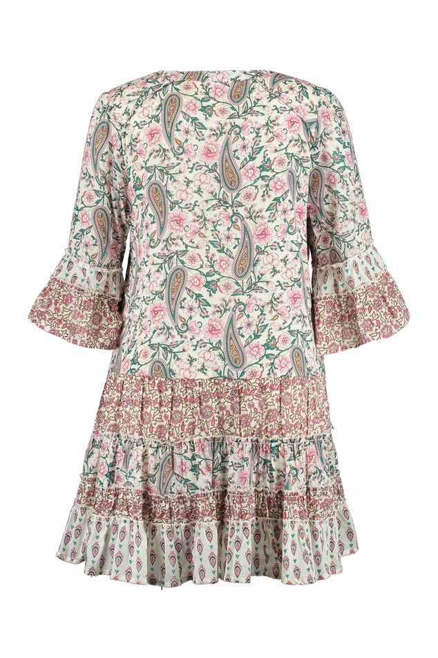 Jurk met patchwork image number 3