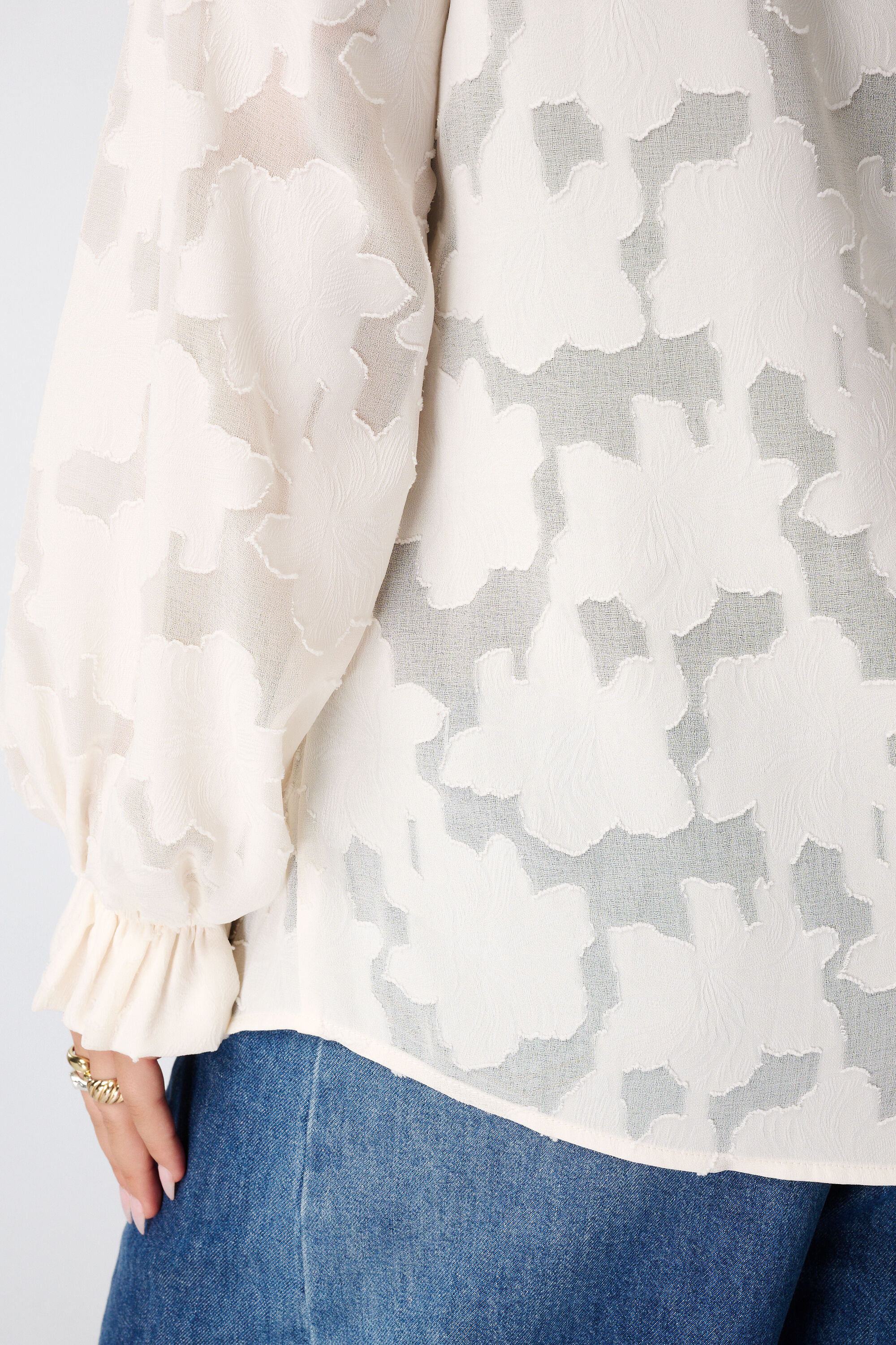 Blouse transparente image number 6
