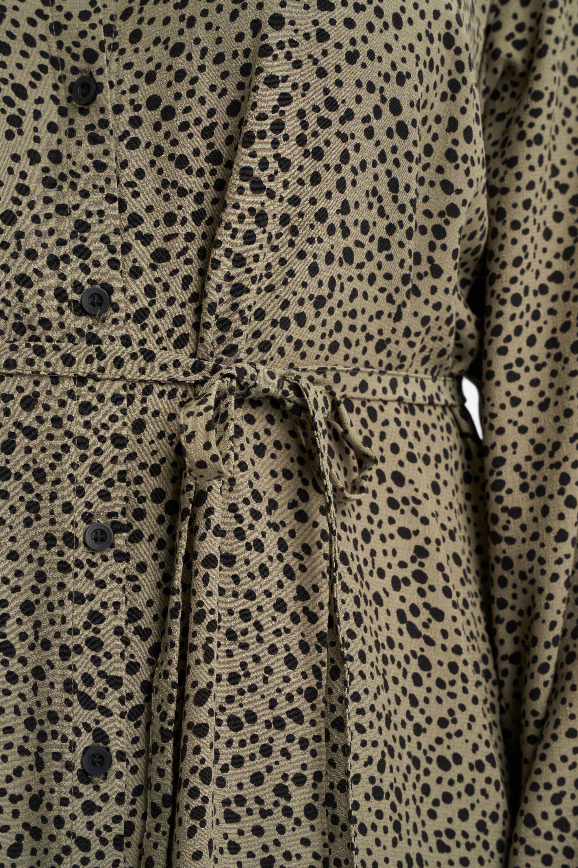 Maxi jurk met strikceintuur image number 6