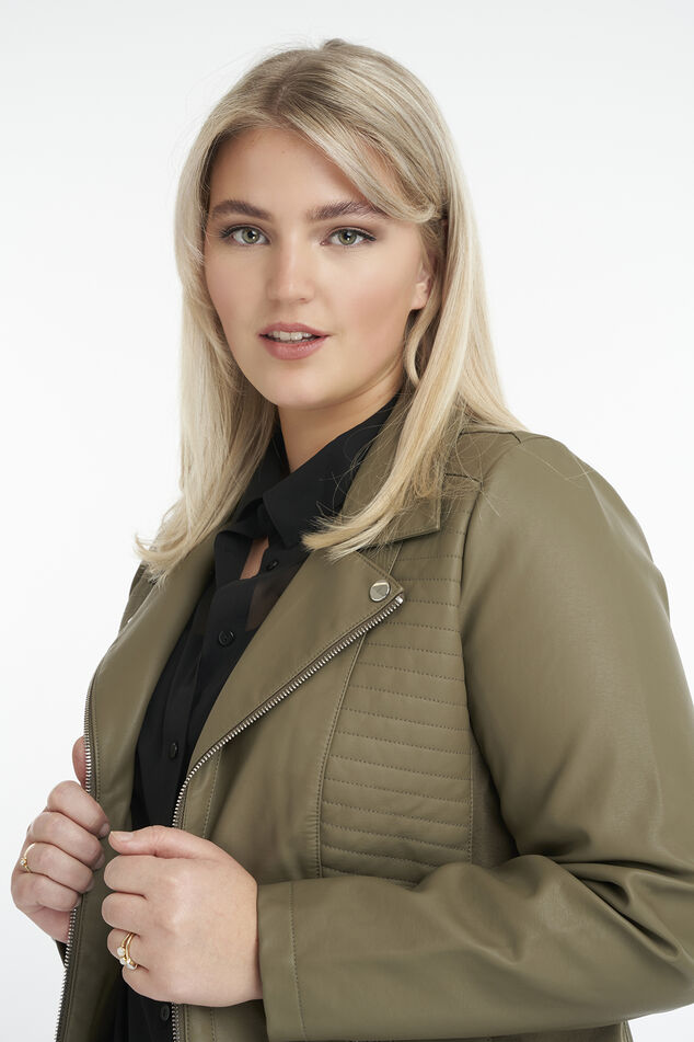 Veste en similicuir image number 4