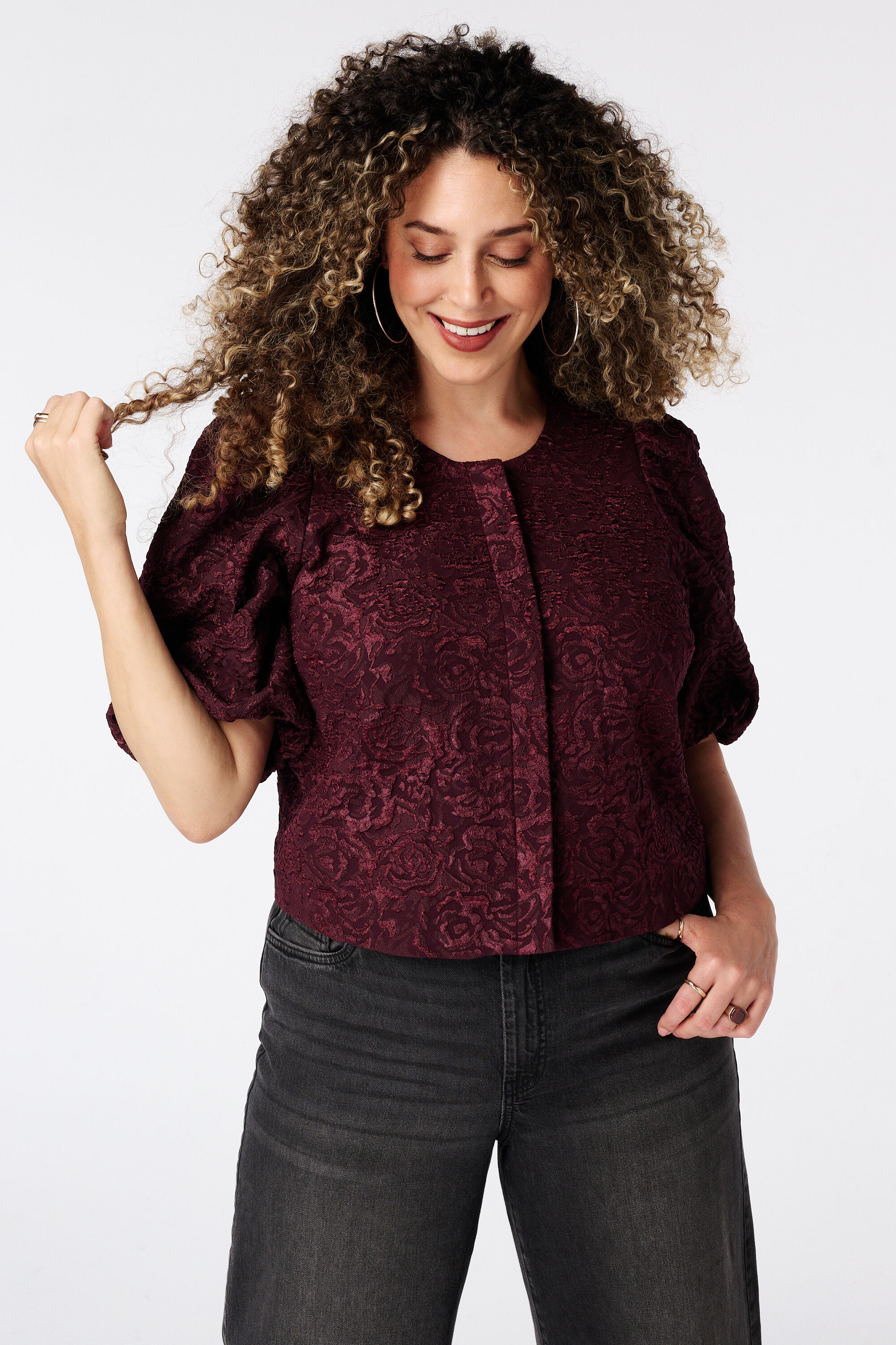 Veste jacquard 