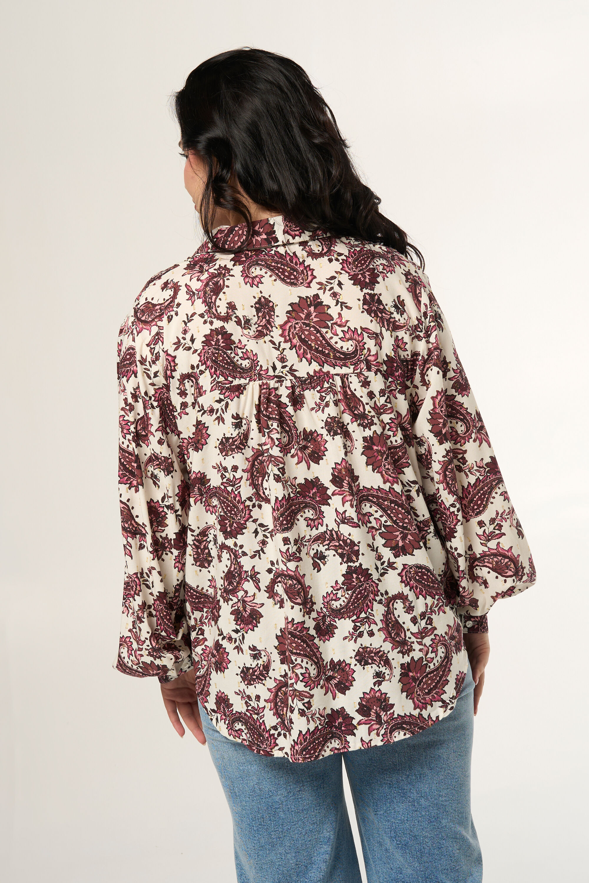 Blouse met print image number 3