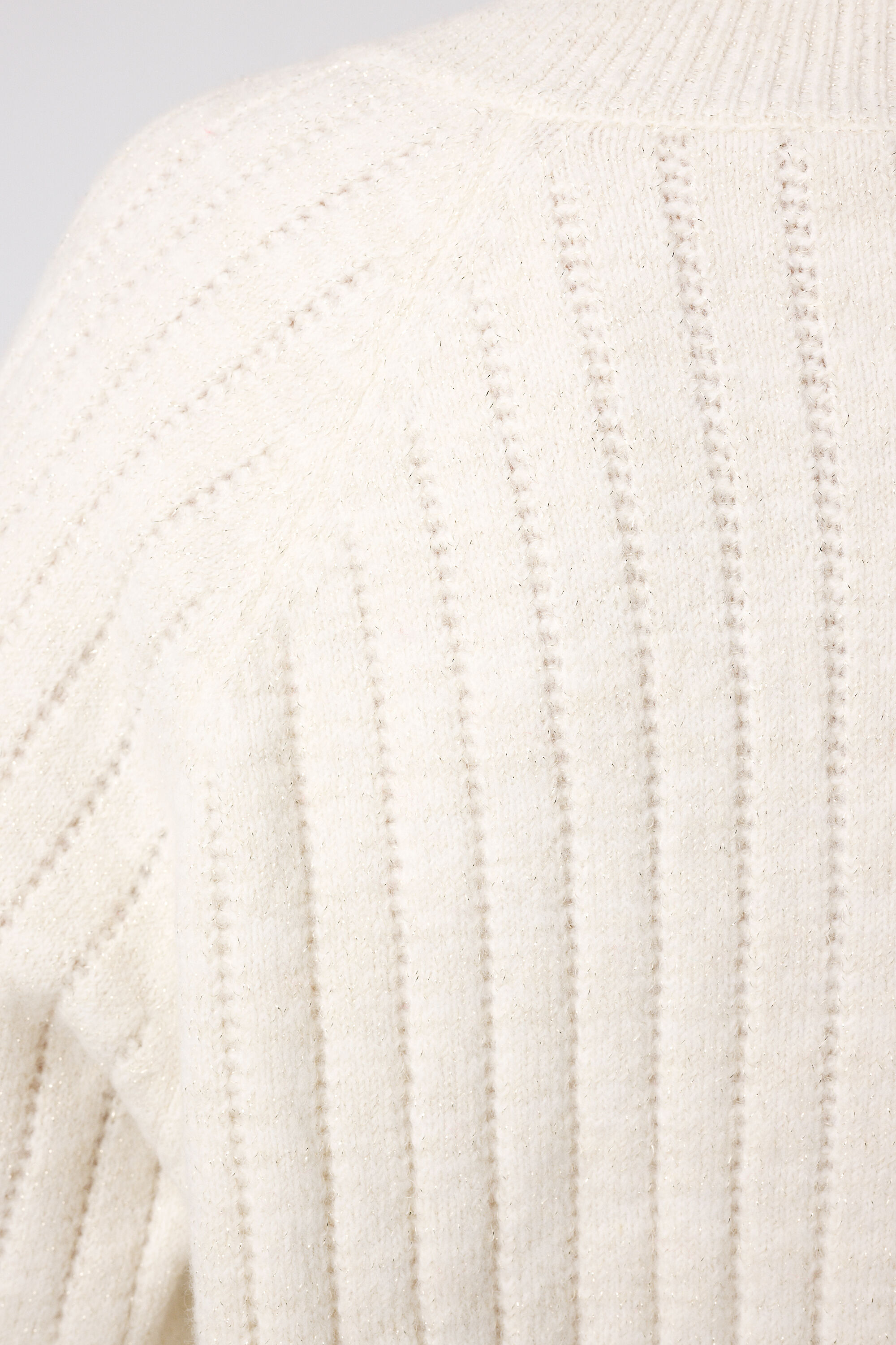 Fijn gebreide trui met patroon image number 6