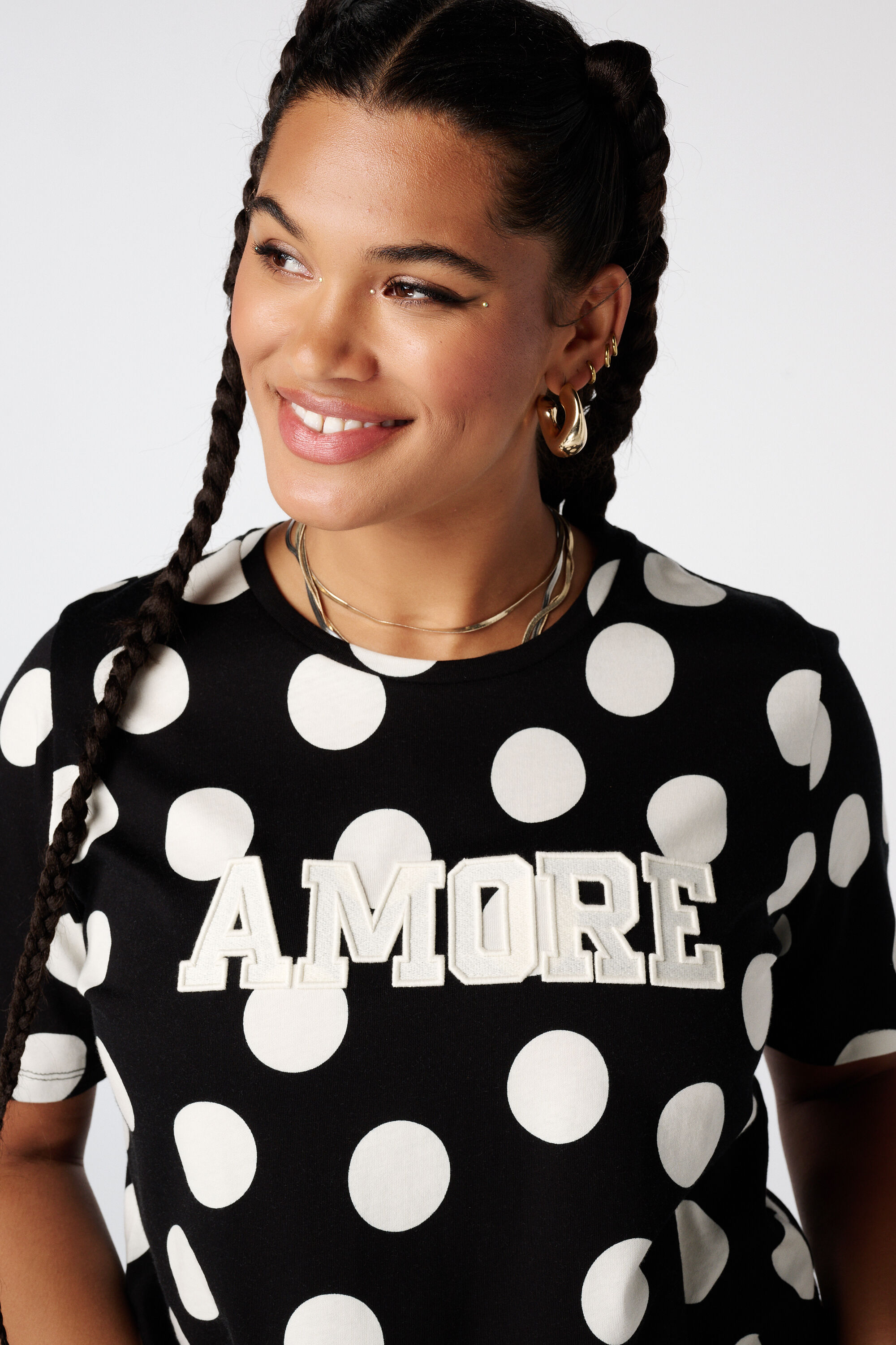 T-shirt met print image number 4