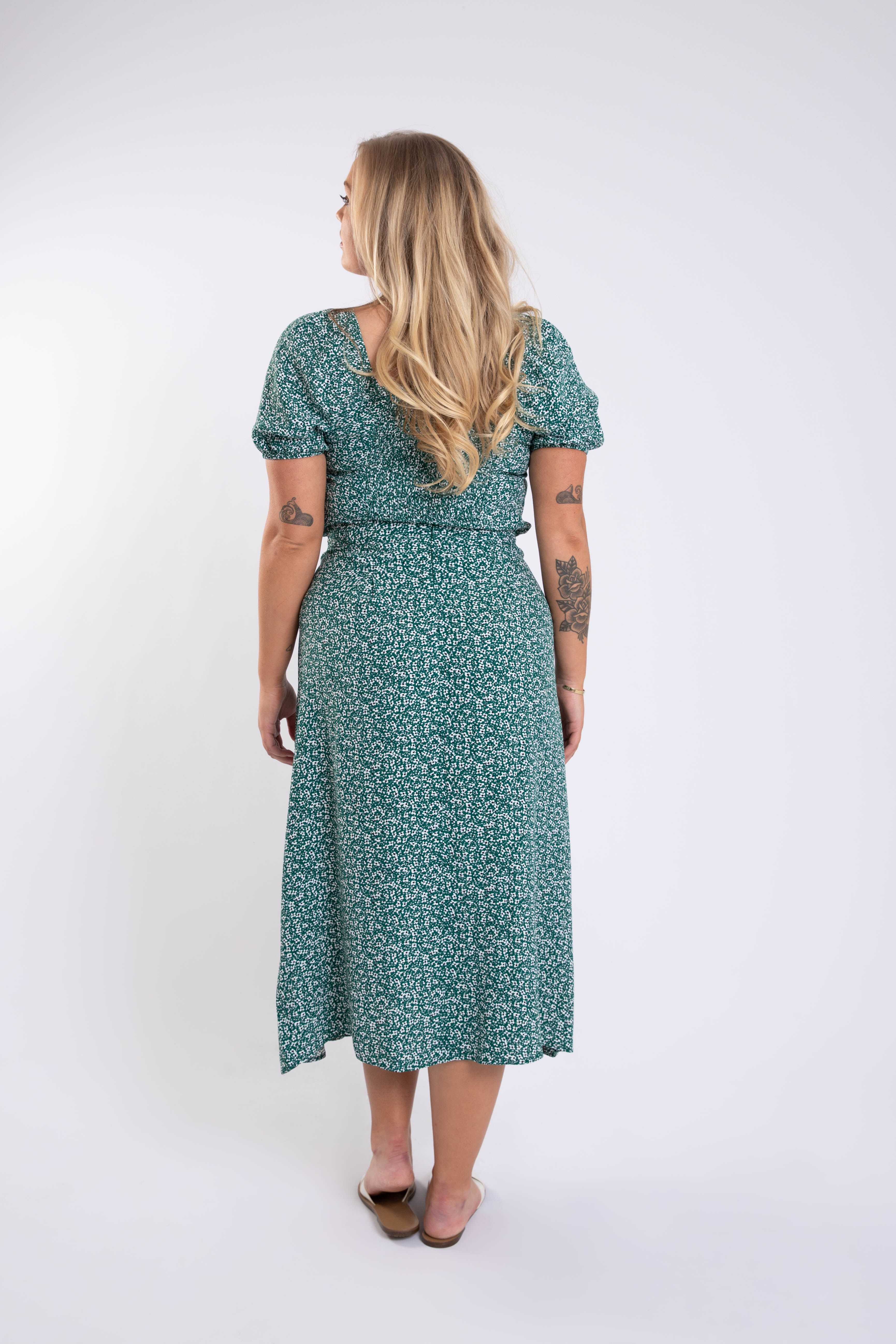 Jupe mi-longue &agrave; imprim&eacute;  image number 4