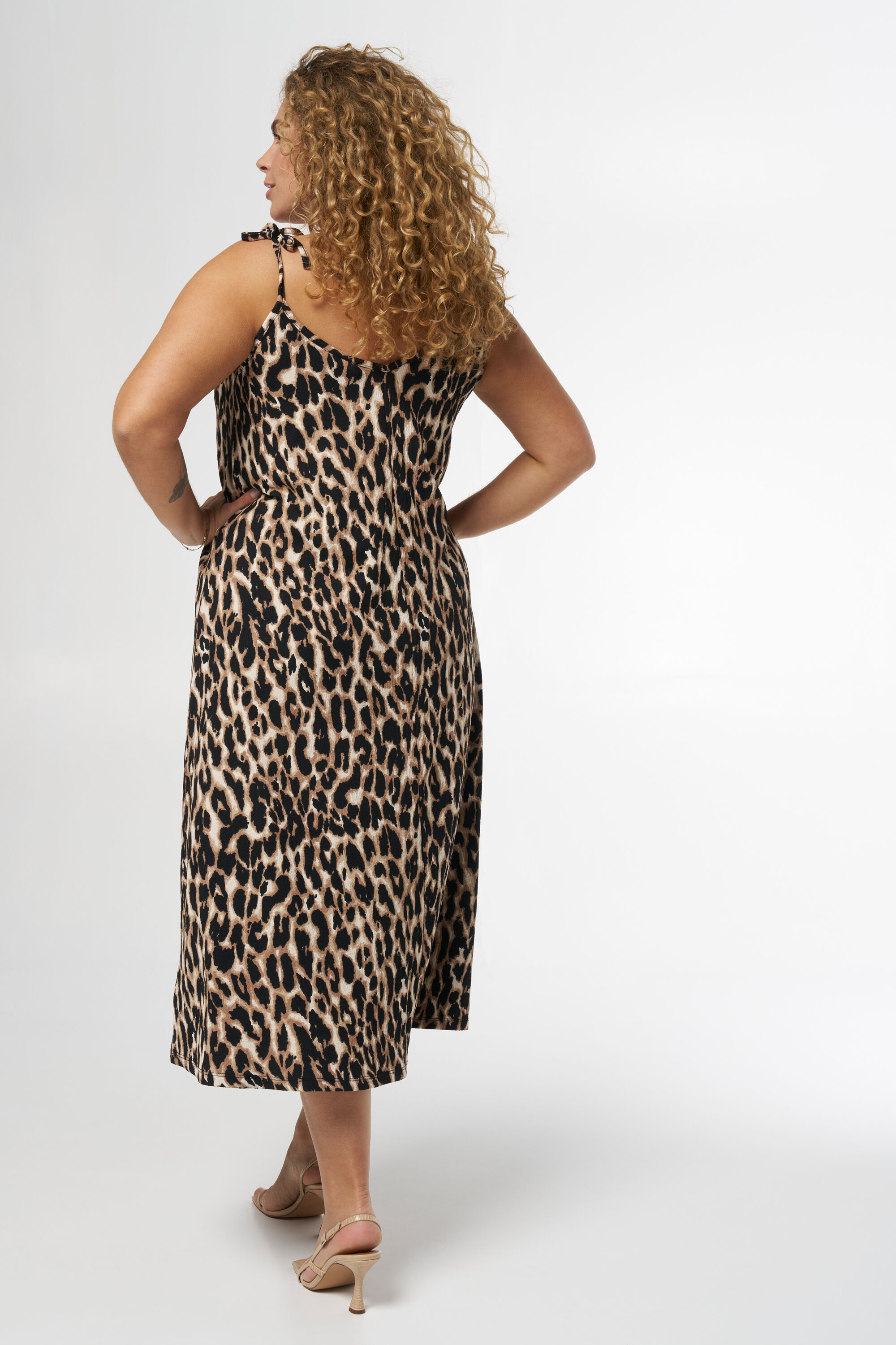 Robe midi avec imprim&eacute; image number 3