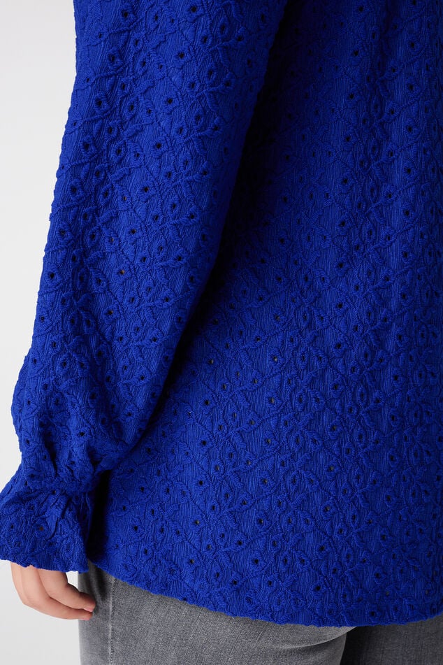 Top met broderie image number 6