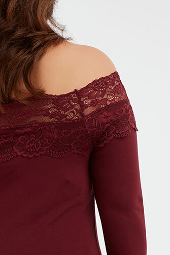 Top met kanten boord image number 5