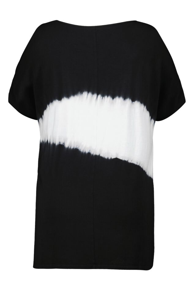 T-shirt avec imprimé à effet tie-dye image number 2