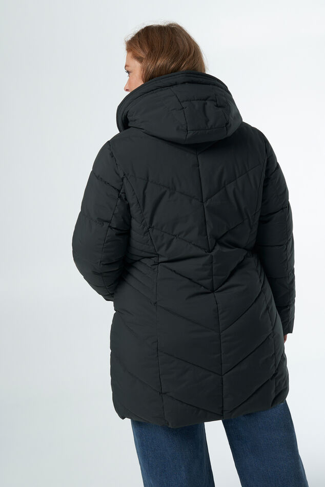 Veste matelassée avec coutures fantaisie image number 3