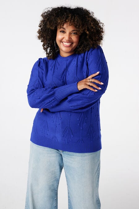 Pull avec imprimé brodé Pull avec imprimé brodé