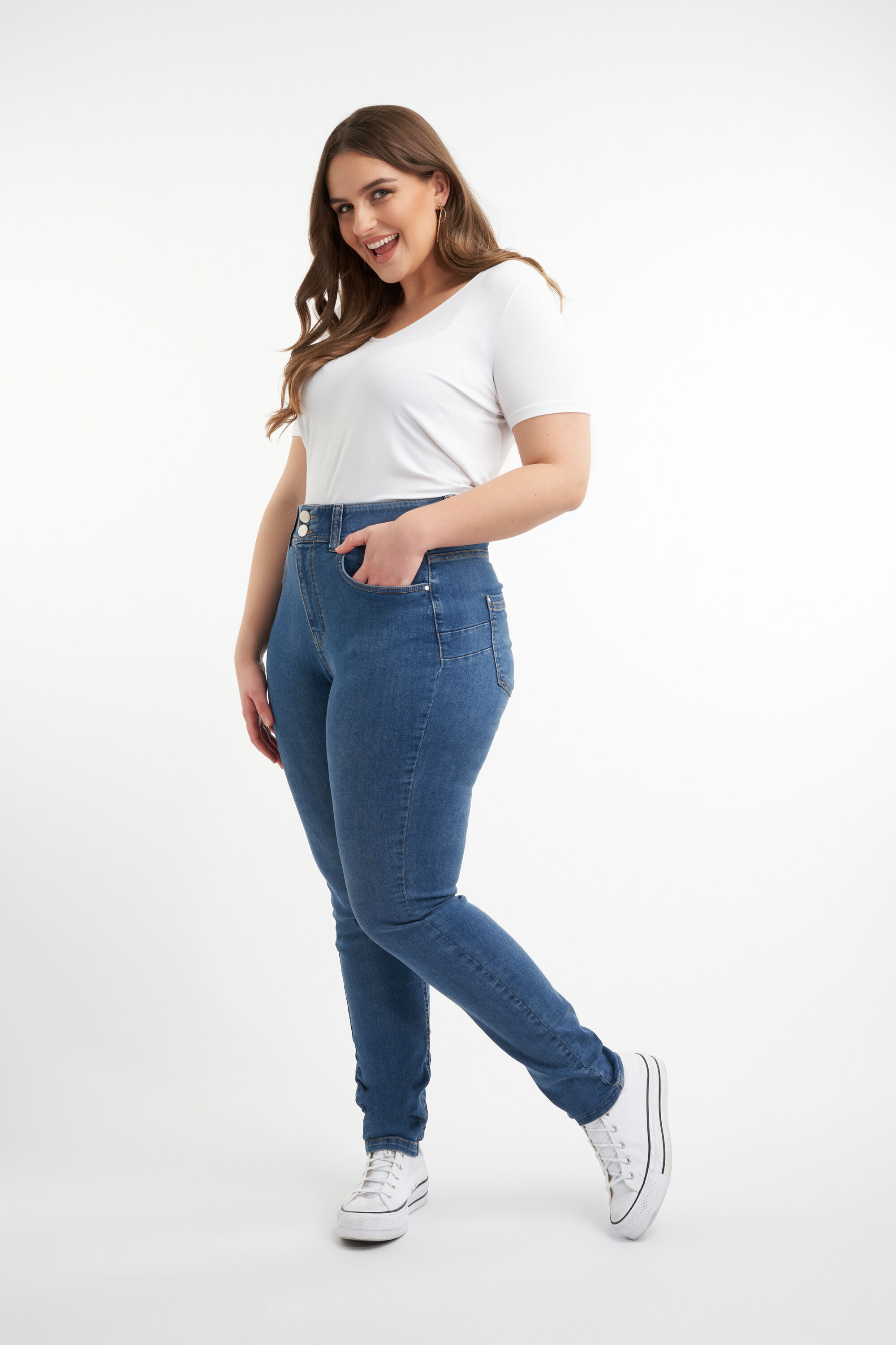 Jeans skinny moulant SCULPTS image number 6