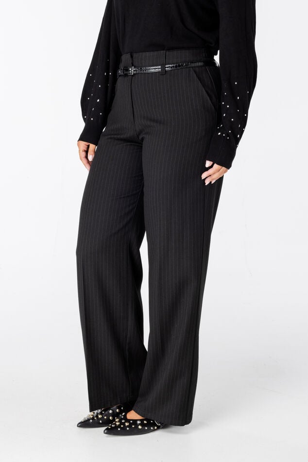 Pantalon met riempje image number 5