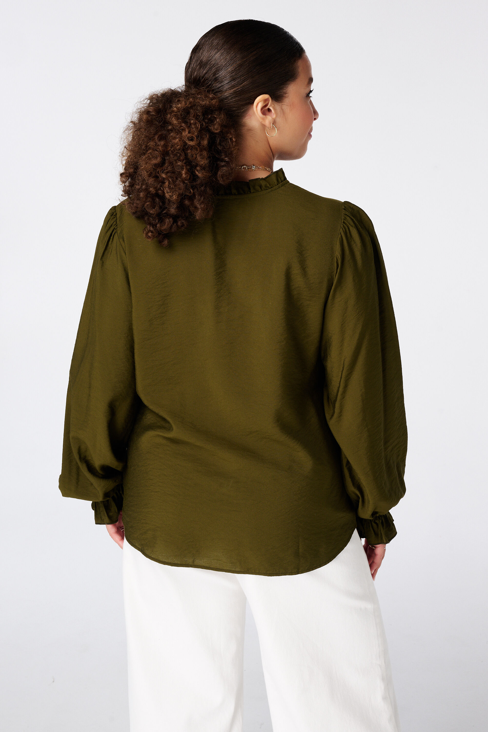 Blouse met volants image number 3