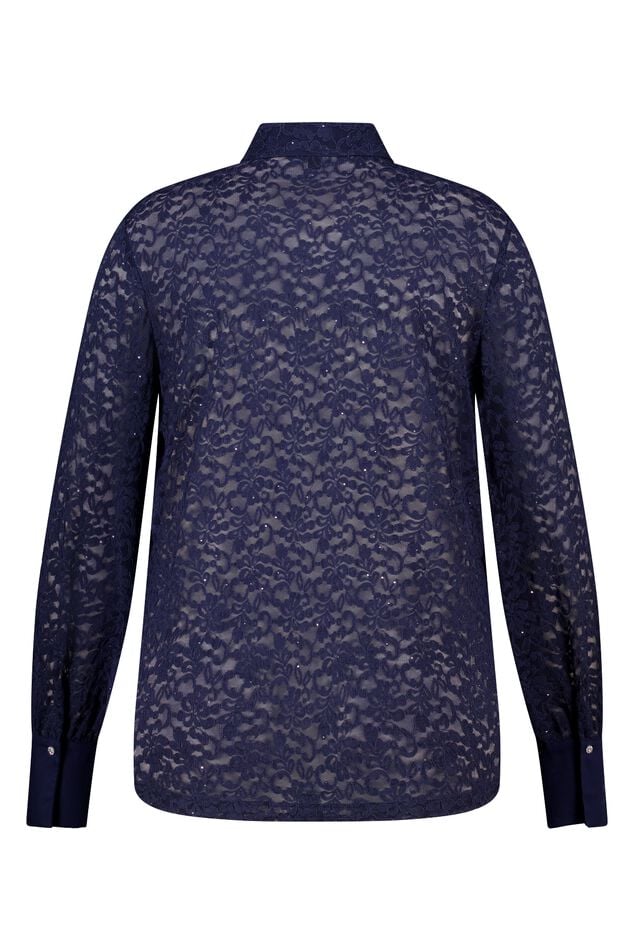 Top met kant en pailetten image number 2