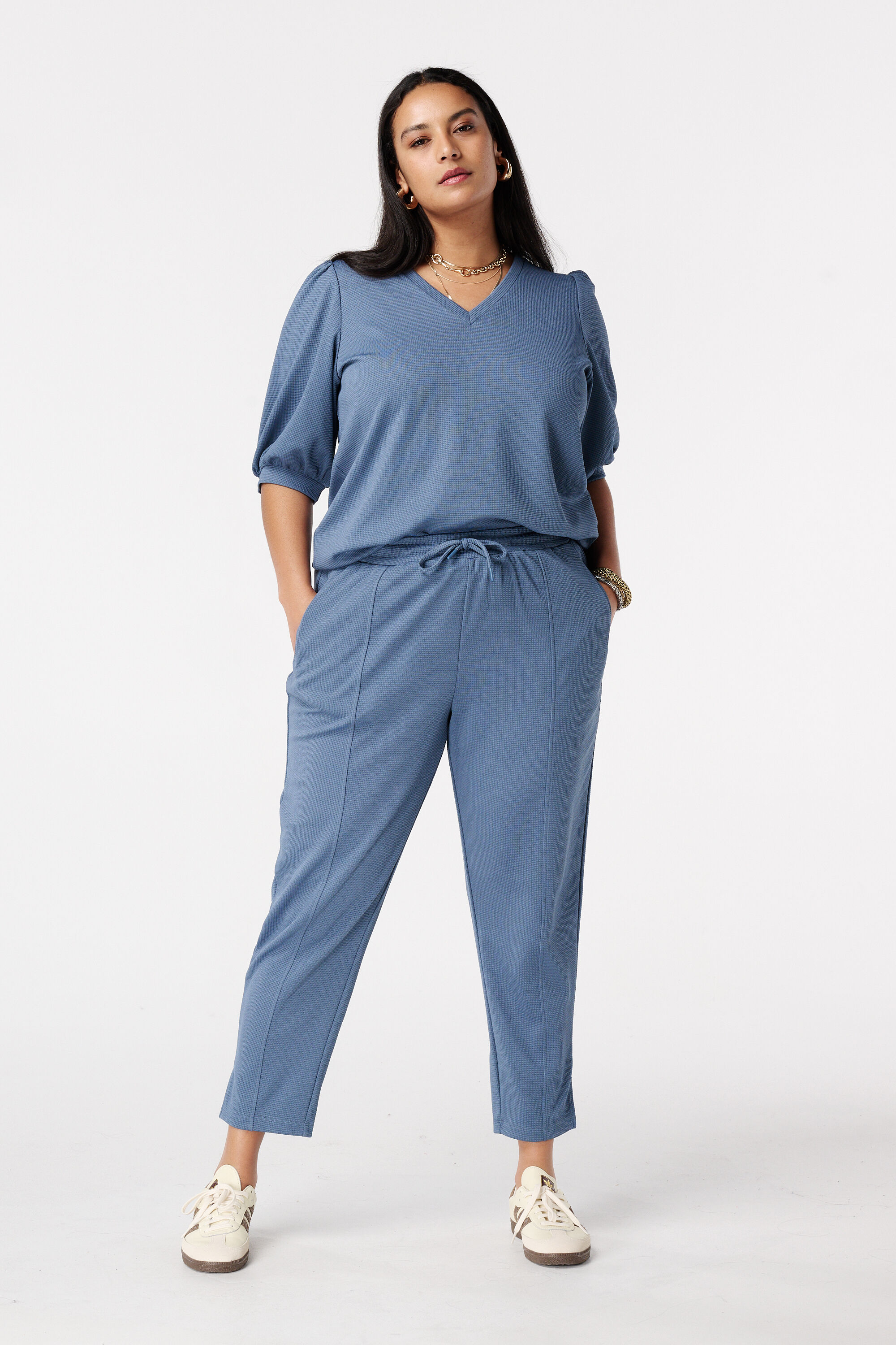 Pantalon avec cordon coulissant