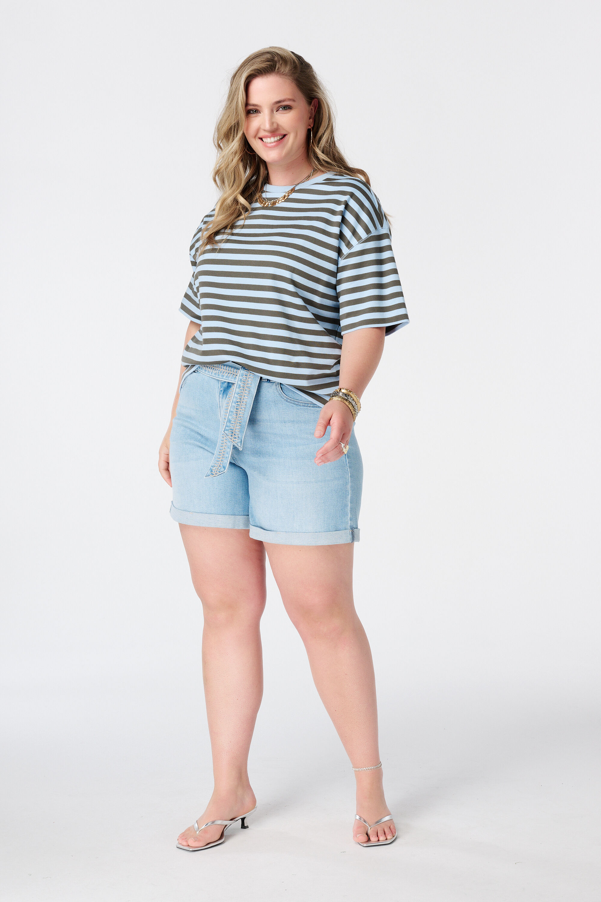 Gestreept t-shirt image number 5