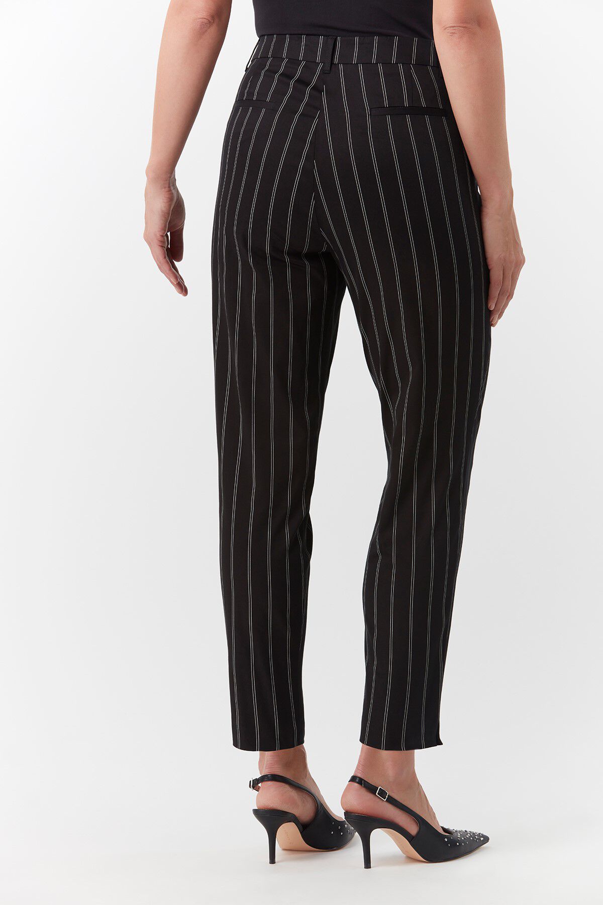 Gestreepte pantalon image number 3