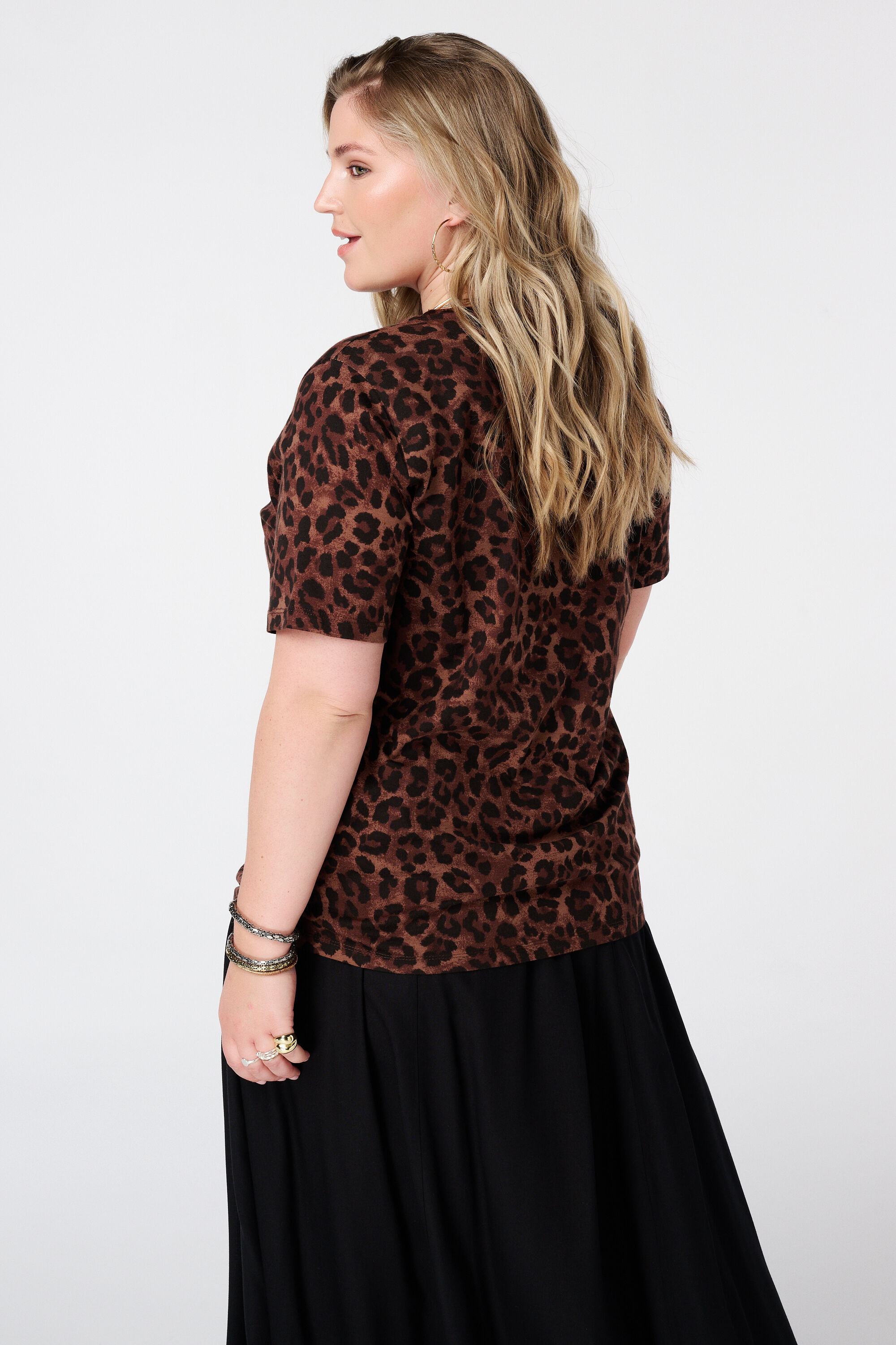 T-shirt met animal print image number 3