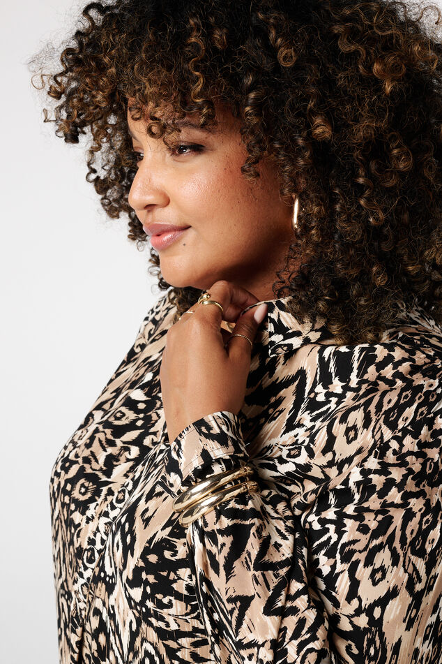 Blouse met print image number 4