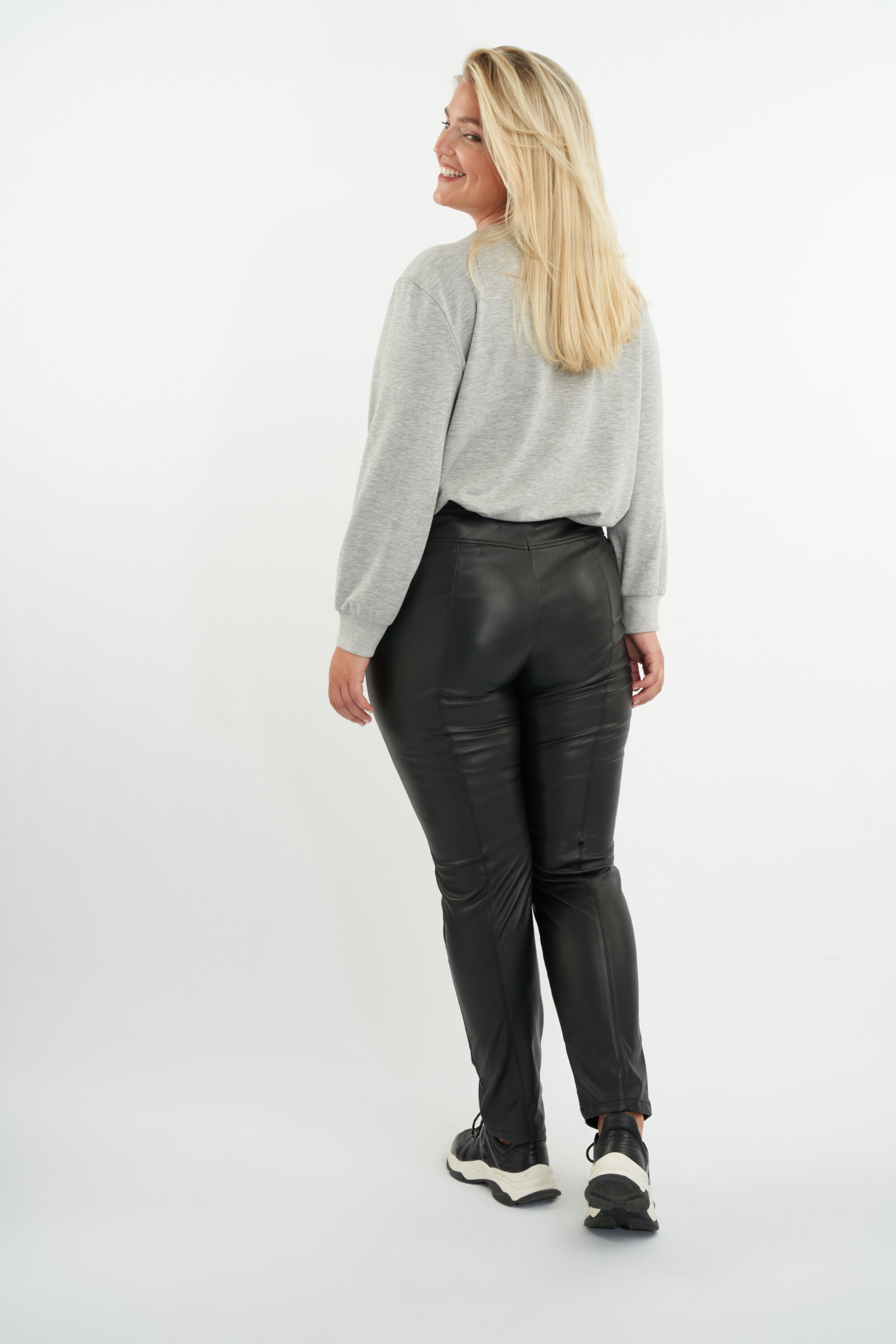 Imitatieleren broek image number 4