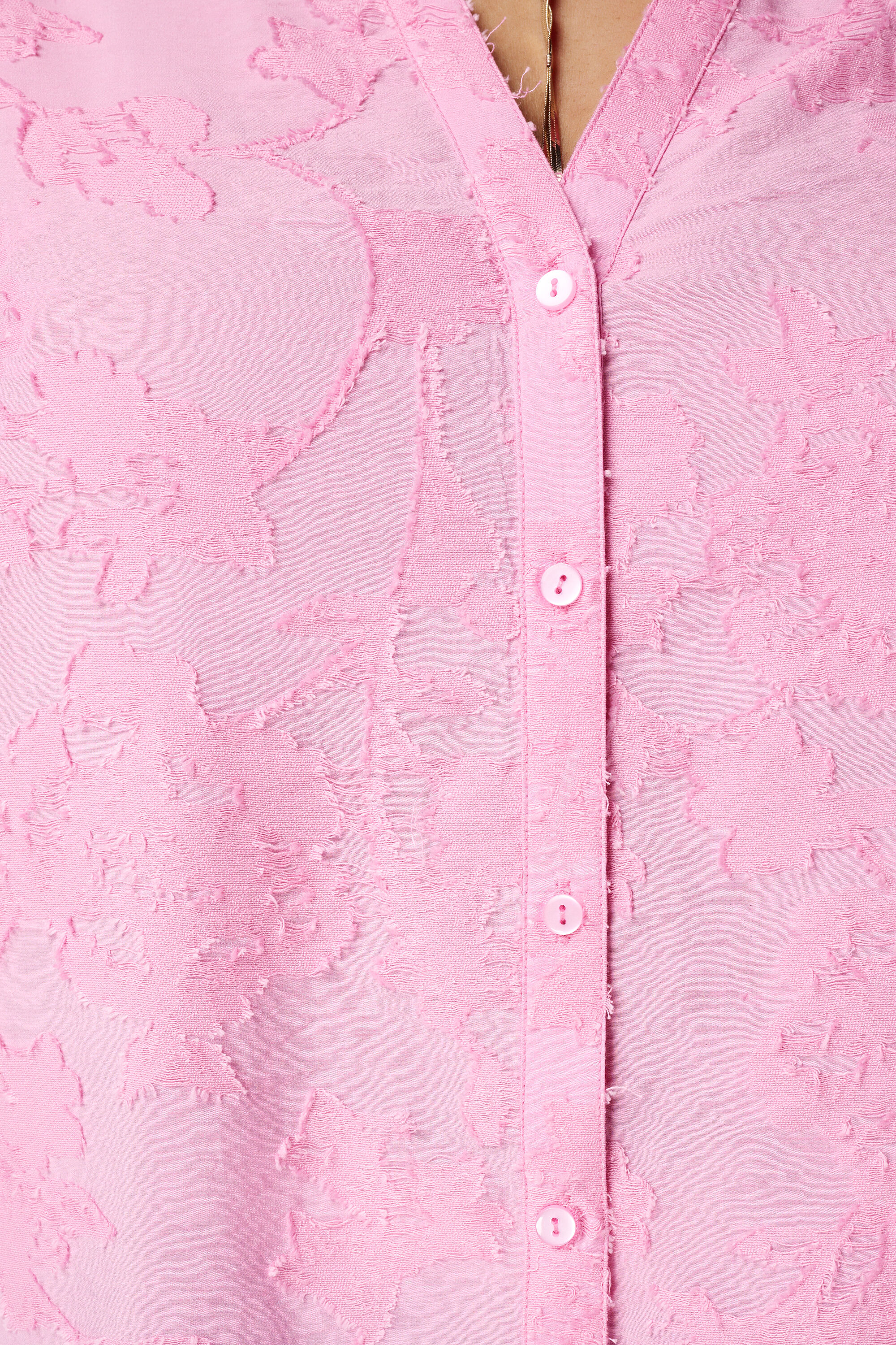 Broderie blouse met pofmouw image number 6