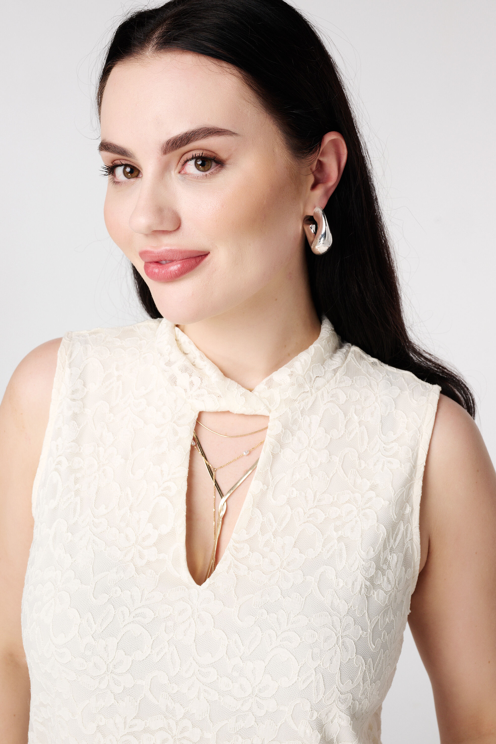 Top met kant image number 4