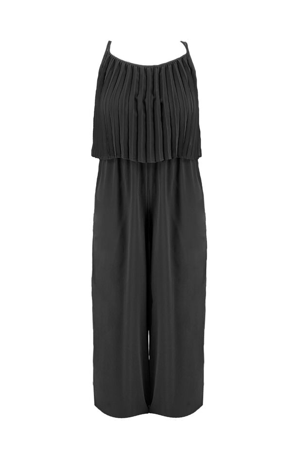 combinaison au tissu plissé image number 1