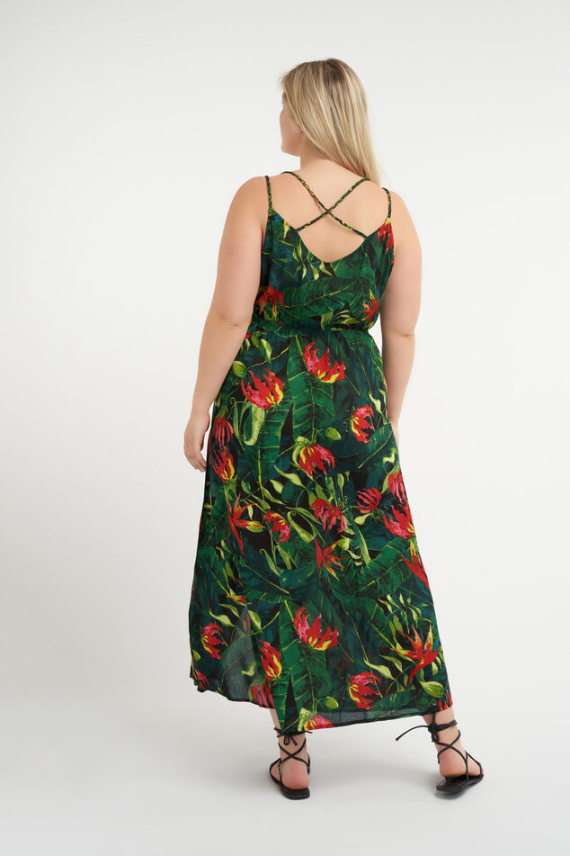 Maxi jurk met split image number 3
