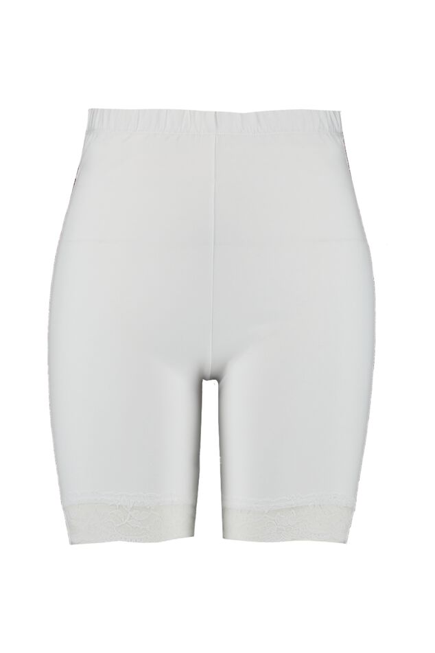 Korte legging met kant image number 1