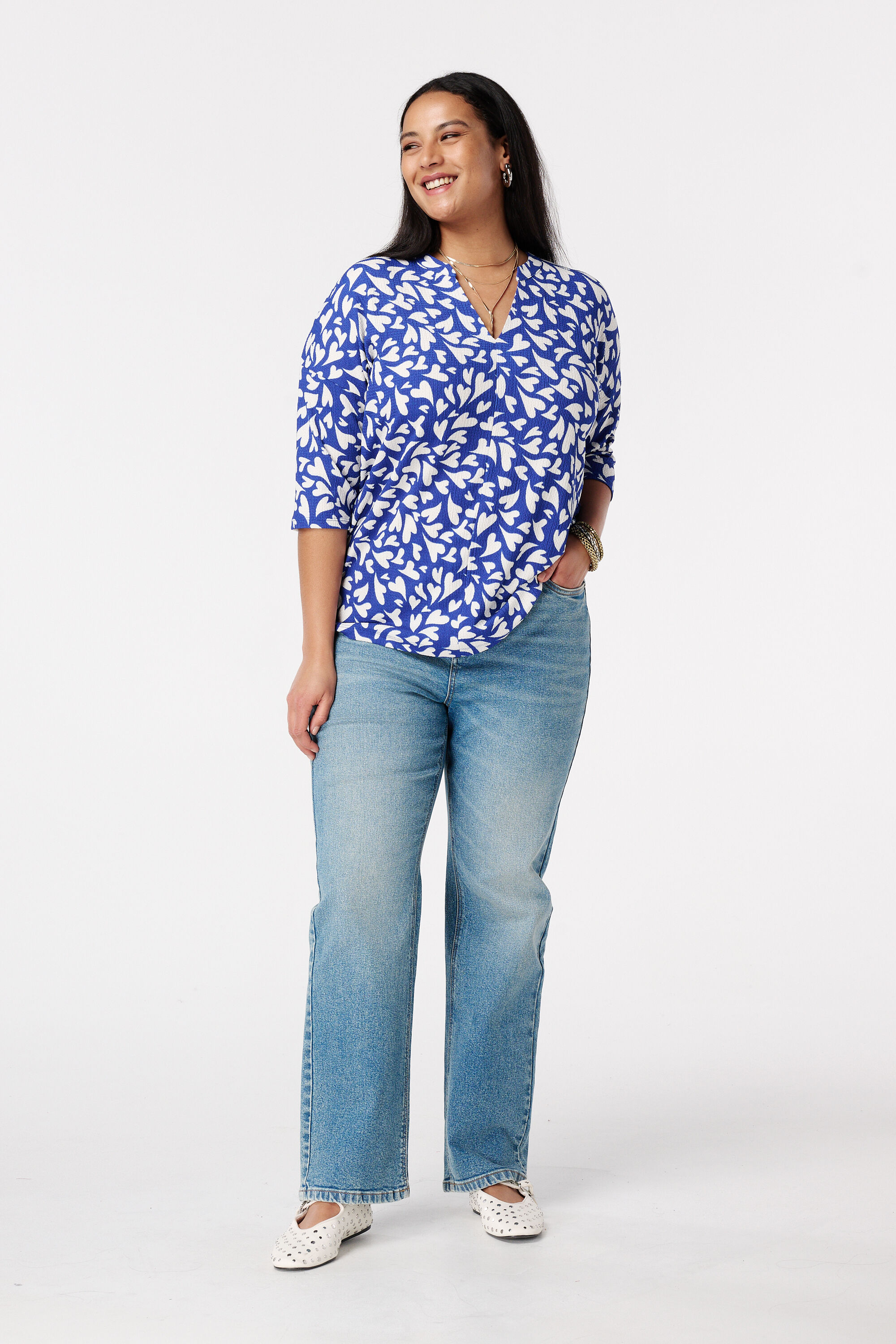 Top &agrave; manches trois-quarts image number 5