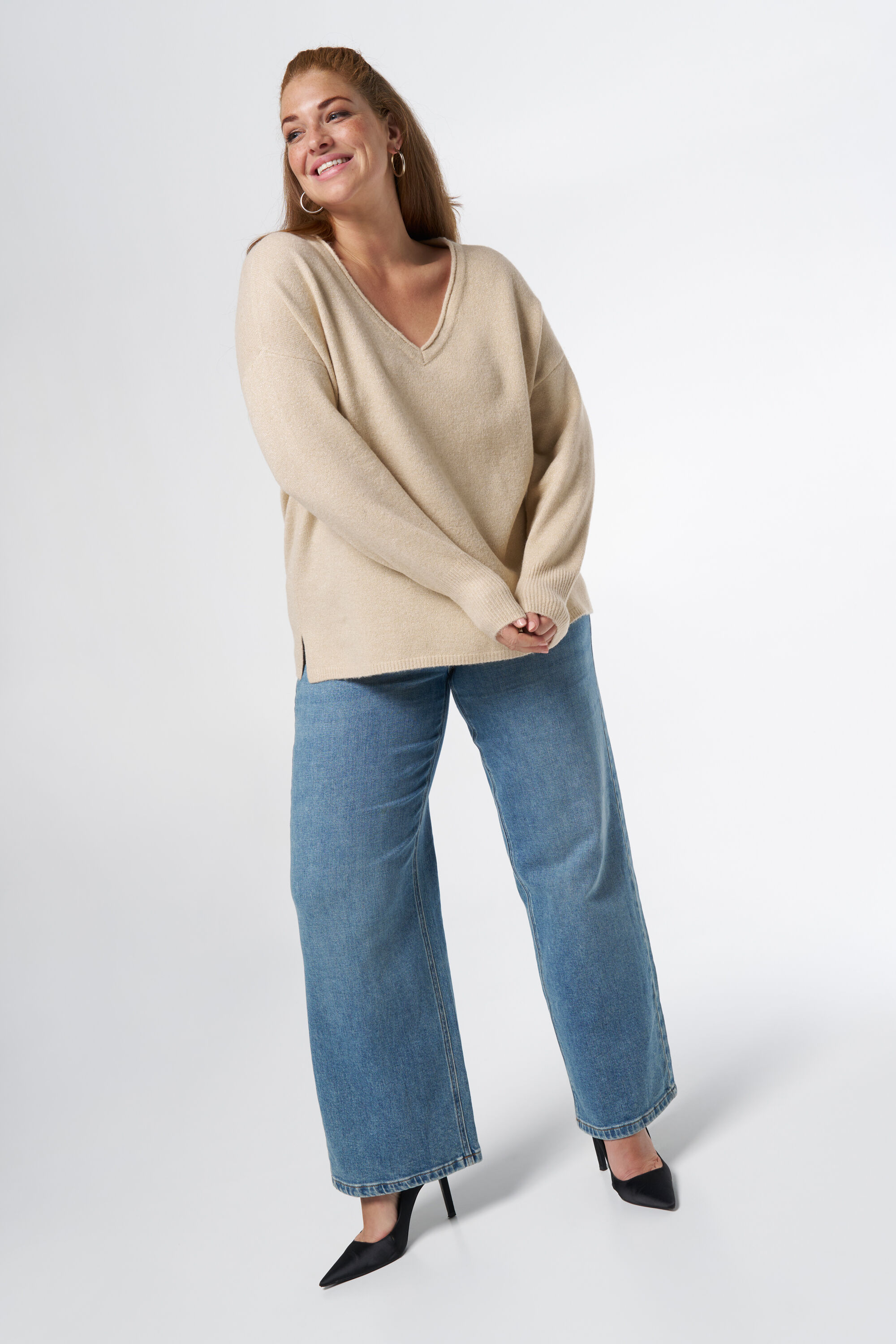 Trui met glitter image number 5