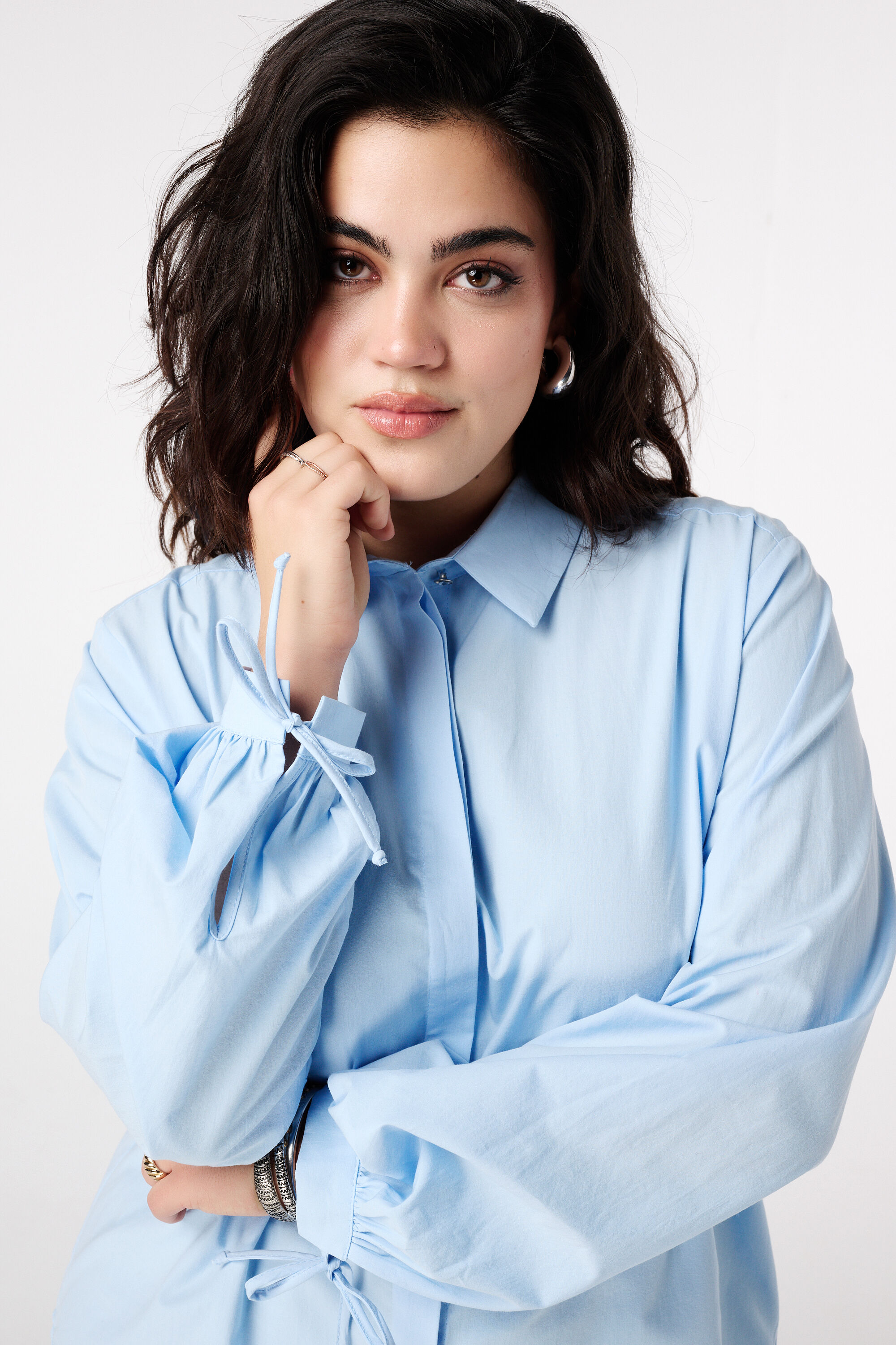 Blouse met koorddetails image number 4