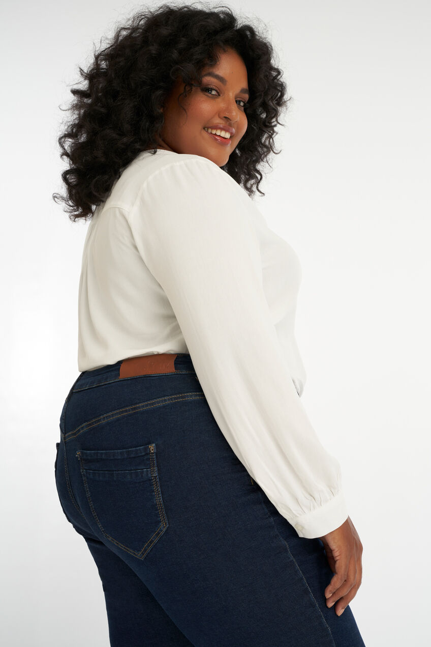 Jean coupe ample ROSE image number 3