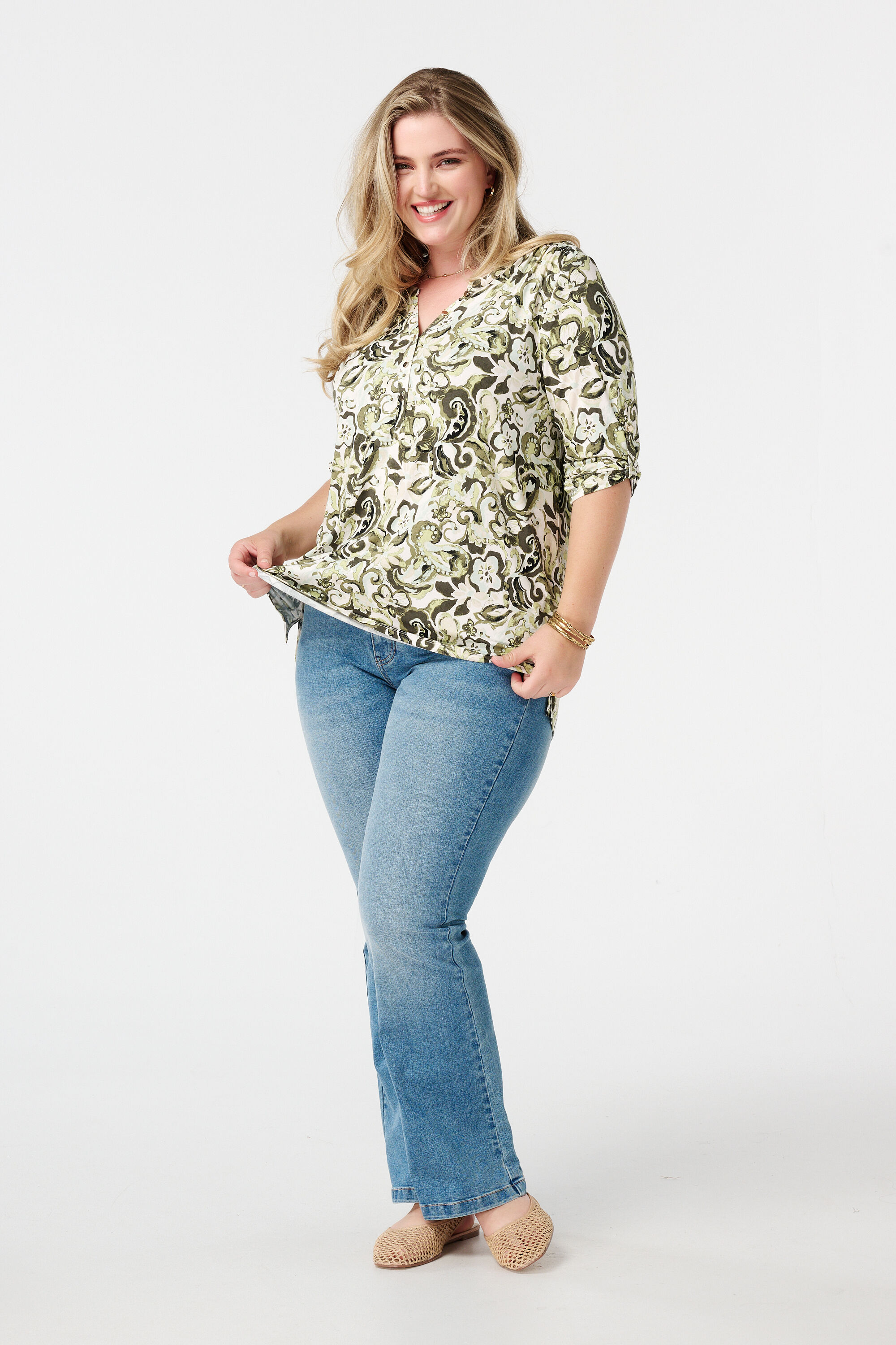 Top met print image number 5