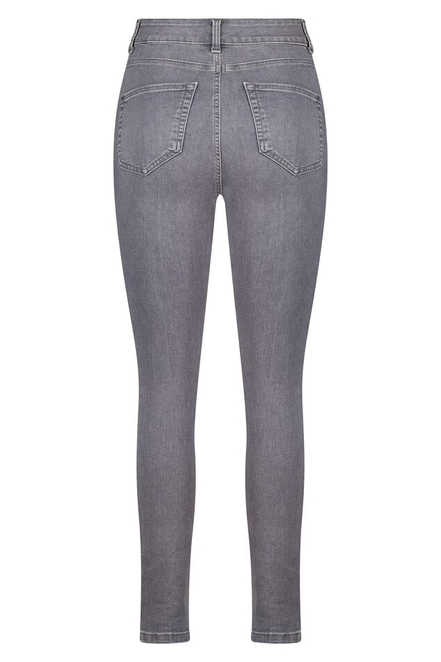 Jean skinny taille haute CHERRY image number 2