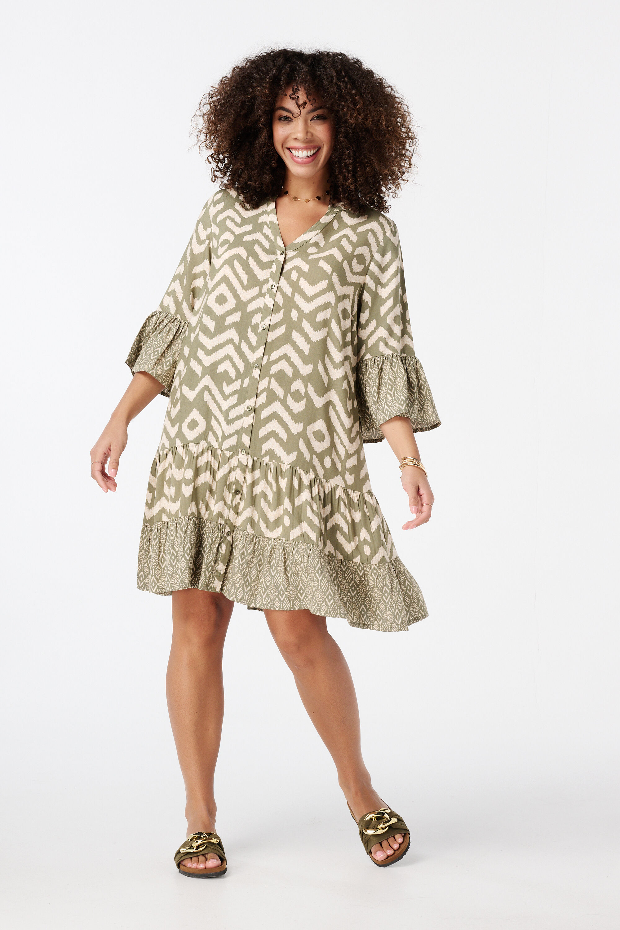 Robe l&eacute;g&egrave;re &agrave; imprim&eacute; image number 5