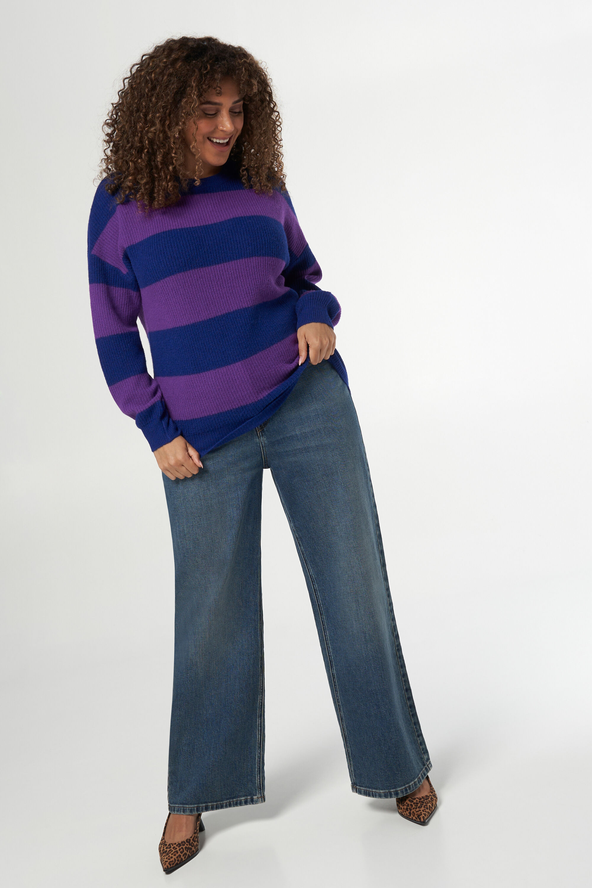 Tweekleurige trui image number 5