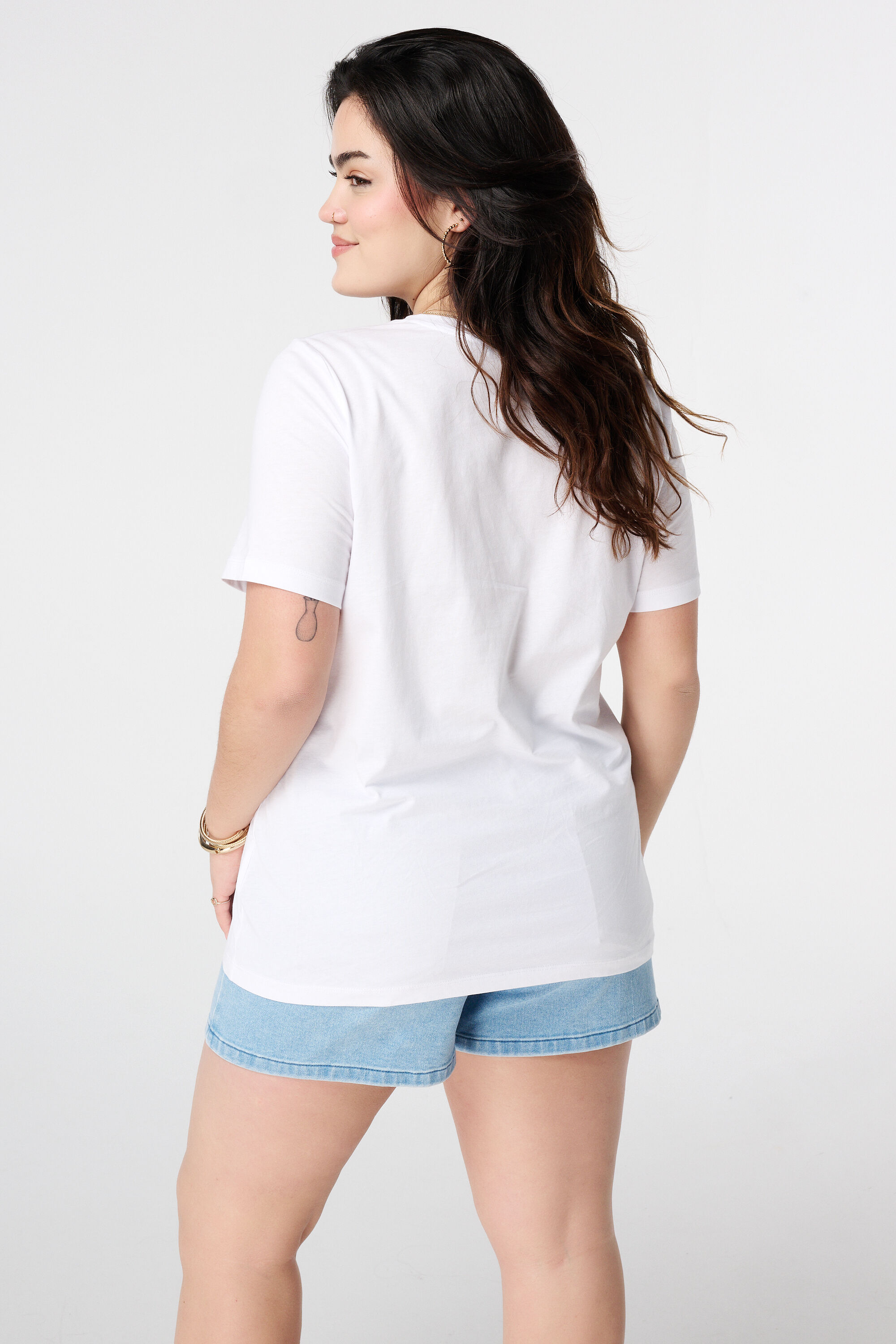 T-shirt met citroenprint image number 3