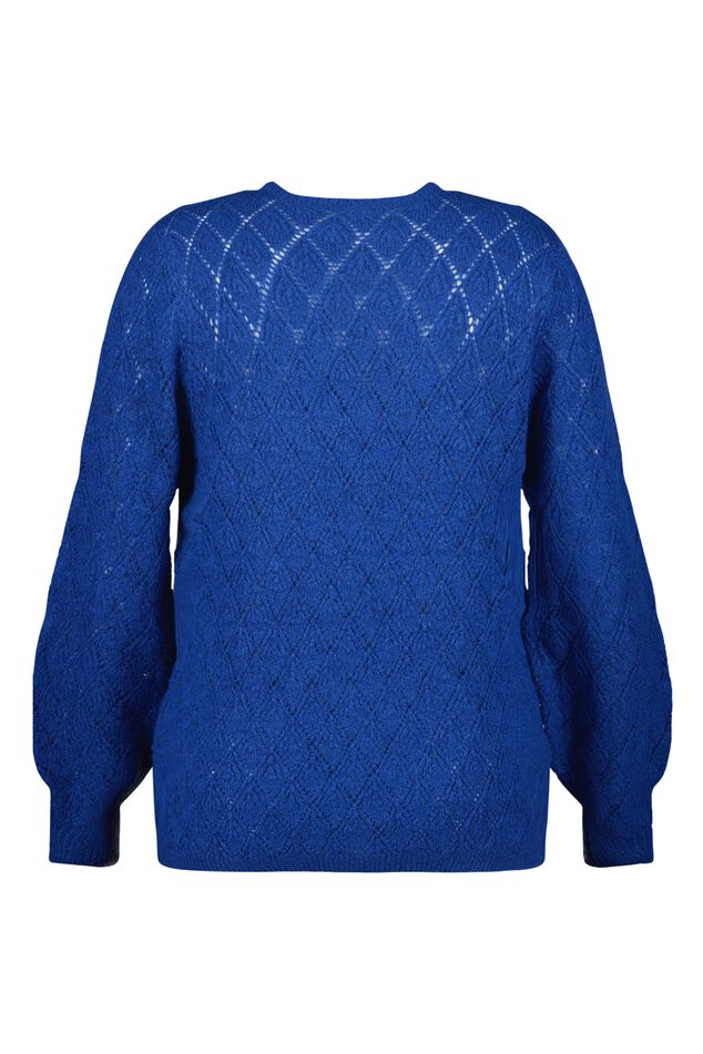 Fijngebreide trui met patroon image number 2