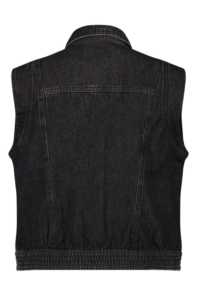 Denim gilet  image number 3