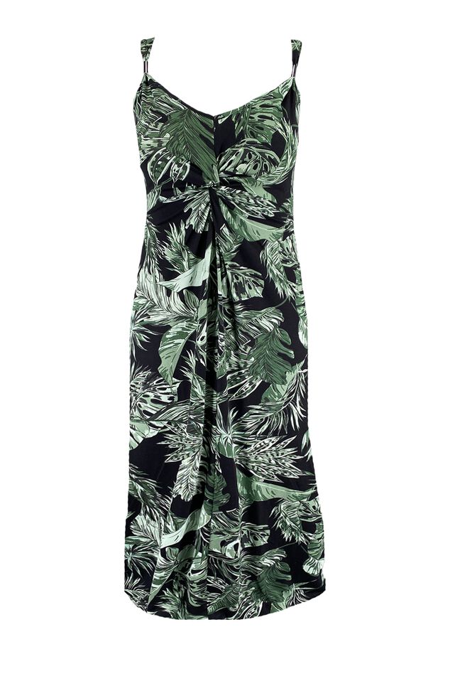 Robe à imprimé feuilleté image number 1