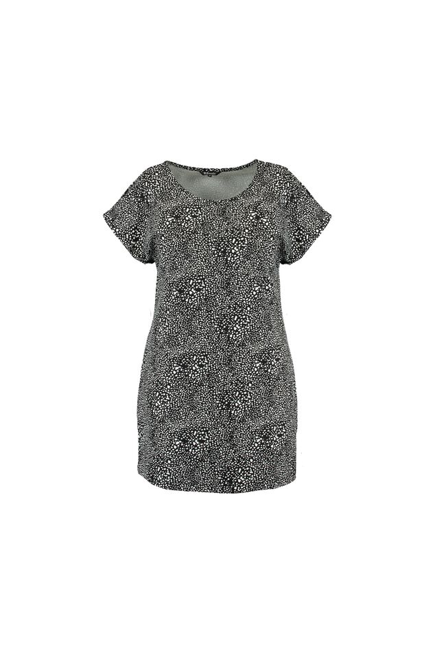 Lang T-shirt met print image number 1
