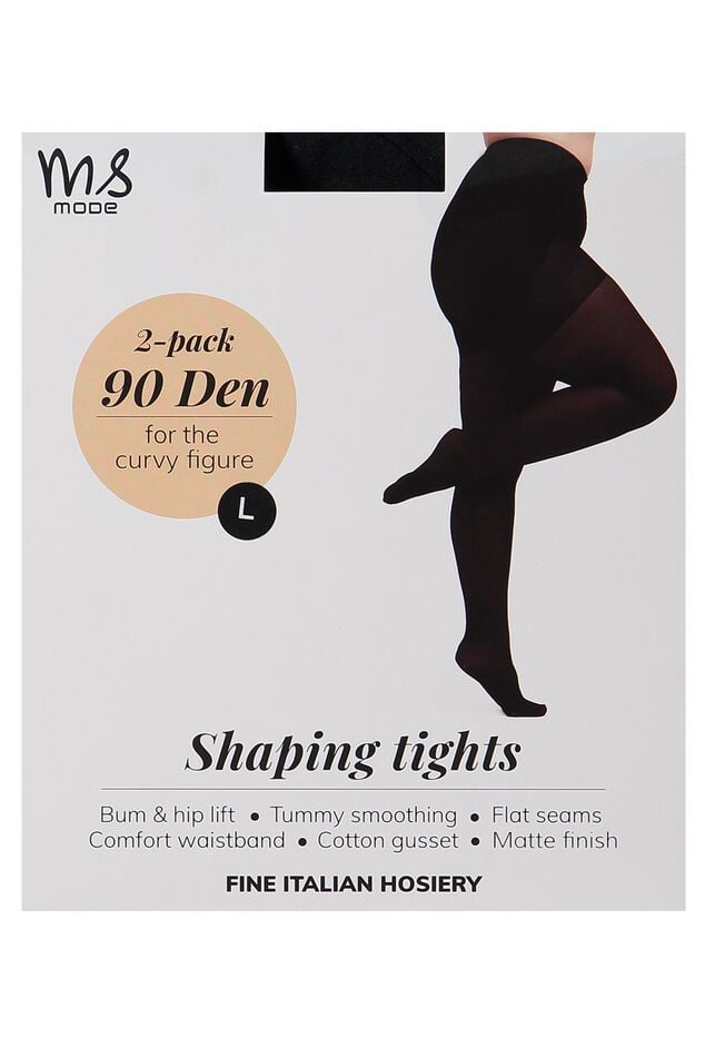 2-pack Shaping panty 90 denier image number 1