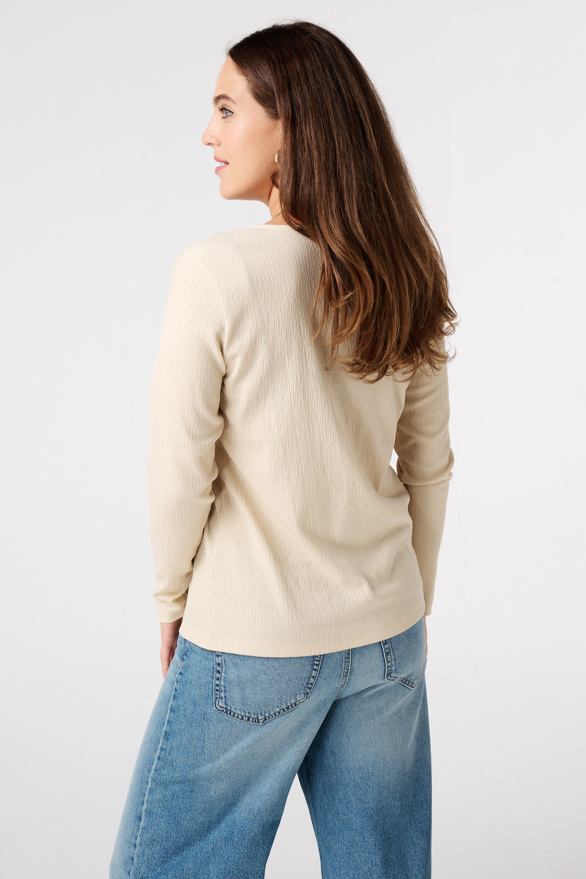 Top met opengewerkt detail image number 3