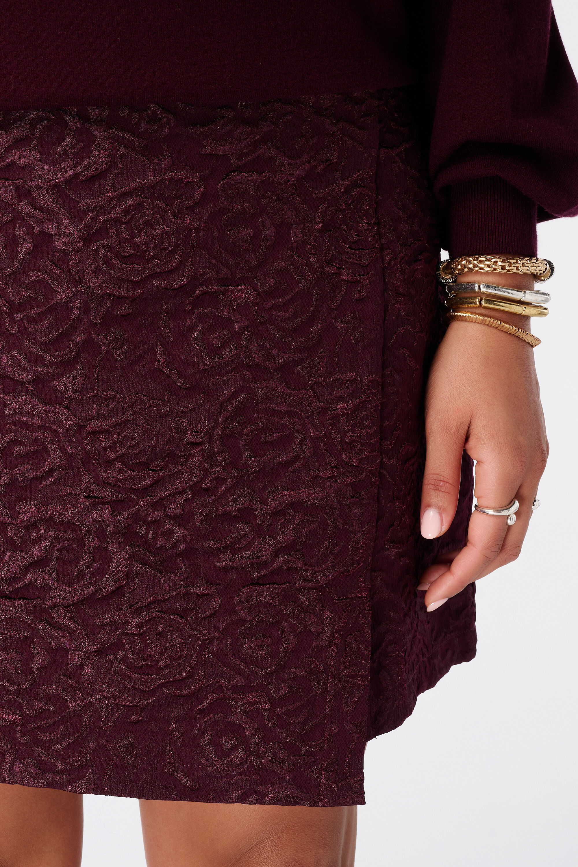 Jacquard overslagrok image number 4